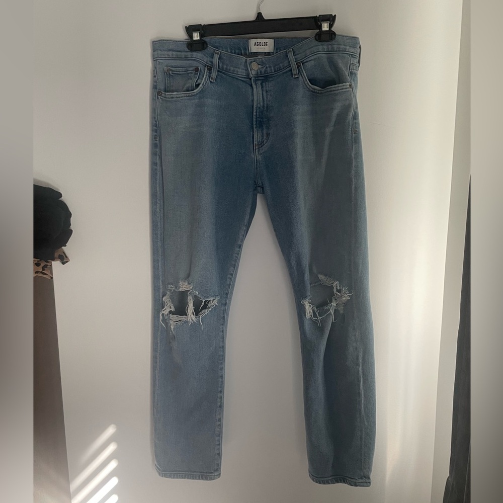 Agolde Jeans. EUC Toni high rise straight 31 - Picture 2 of 5